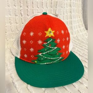 Festive Christmas Tree Women’s light up‎ Trucker Cap